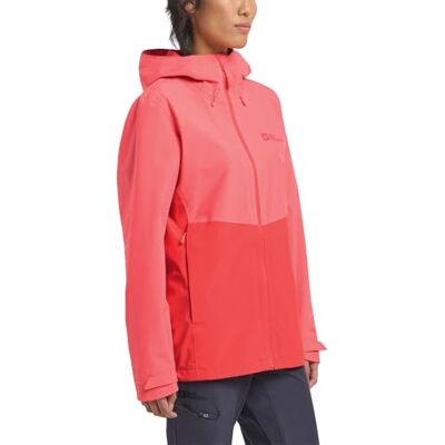Jack Wolfskin Damen Weiltal 2l Jkt W, Sunset Coral, M EU Jack Wolfskin Damen Weiltal 2l Jkt W, Sunset Coral, M EU
