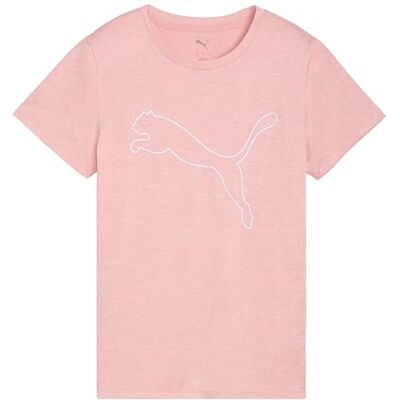 Puma W TAD Essential Heather Logo Tee Puma W TAD Essential Heather Logo Tee