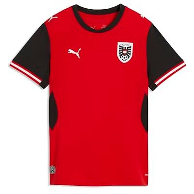 Puma Damen Öfb Home Jersey Replica W Trikots, Rot--schwarz, L EU Puma Damen Öfb Home Jersey Replica W Trikots, Rot--schwarz, L EU