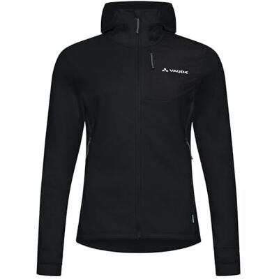 VAUDE Damen Fleece Jacke Monviso Fleece Jacket III, elastisch, warm, feuchtigkeitsregulierend und schnelltrocknend, Passform: Slim fit, black, 40 VAUDE Damen Fleece Jacke Monviso Fleece Jacket III, elastisch, warm, feuchtigkeitsregulierend und schnelltrocknend, Passform: Slim fit, black, 40