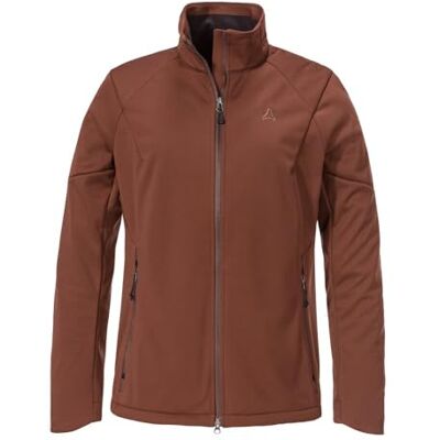 Schöffel Damen Softshell Jk Style Fracon WMS, wind- und wasserabweisende Herbstjacke mit warmer Innenseite, leichte Wanderjacke mit 2-Wege-Stretch, chocolate, 36 Schöffel Damen Softshell Jk Style Fracon WMS, wind- und wasserabweisende Herbstjacke mit warmer Innenseite, leichte Wanderjacke mit 2-Wege-Stretch, chocolate, 36