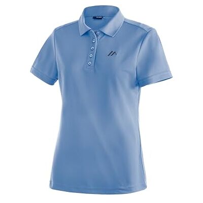 Maier Sports Ulrike, Damen Poloshirt, Leichtes Piqué-Funktionspoloshirt für Wandern und Freizeit, dryprotec Technologie, Atmungsaktiv Maier Sports Ulrike, Damen Poloshirt, Leichtes Piqué-Funktionspoloshirt für Wandern und Freizeit, dryprotec Technologie, Atmungsaktiv