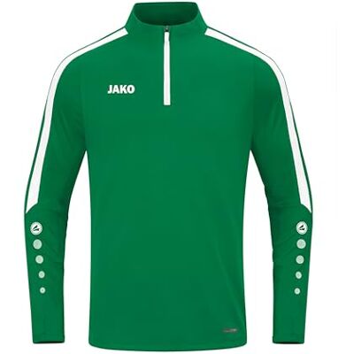 JAKO Herren Ziptop Power, Sportgrün, XXL JAKO Herren Ziptop Power, Sportgrün, XXL
