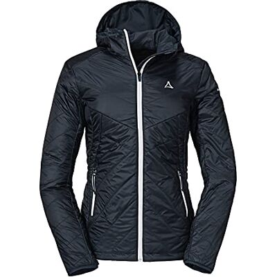 Schöffel Damen Padded Jacket Stams L, leichte, winddichte Winter Wanderjacke mit Recycling-Wattierung, atmungsaktive, wasserabweisende Outdoorjacke, navy blazer, 42 Schöffel Damen Padded Jacket Stams L, leichte, winddichte Winter Wanderjacke mit Recycling-Wattierung, atmungsaktive, wasserabweisende Outdoorjacke, navy blazer, 42
