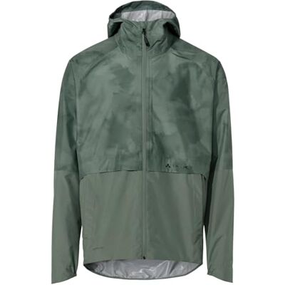 VAUDE Loamer – Mountainbikeregenjacke für Herren mit 2,5-Lagen, wasserdichte & atmungsaktive Fahrradjacke, Reflektierende Details & Fronttaschen – für MTB & Trekking agave, XL VAUDE Loamer – Mountainbikeregenjacke für Herren mit 2,5-Lagen, wasserdichte & atmungsaktive Fahrradjacke, Reflektierende Details & Fronttaschen – für MTB & Trekking agave, XL