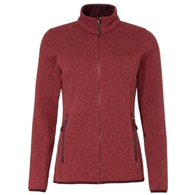 VAUDE Damen Fleece Jacke Rienza Jacket IV, angenehm warm und strapazierfähig, atmungsaktiv, redeva, 34 VAUDE Damen Fleece Jacke Rienza Jacket IV, angenehm warm und strapazierfähig, atmungsaktiv, redeva, 34