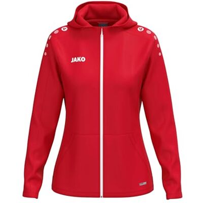 JAKO Kapuzenjacke One Damen, rot, 42/44 JAKO Kapuzenjacke One Damen, rot, 42/44