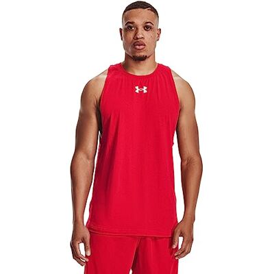 Under Armour Herren UA Baseline Cotton Tank, weiches und leichtes Basketball Shirt, schnelltrocknendes Herren Tank Top aus Baumwolljersey-Mischung Under Armour Herren UA Baseline Cotton Tank, weiches und leichtes Basketball Shirt, schnelltrocknendes Herren Tank Top aus Baumwolljersey-Mischung