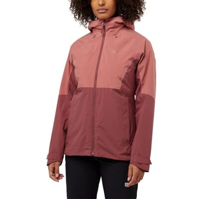 Jack Wolfskin Damen Glaabach 3in1 Jkt W, Red Ochre, S EU Jack Wolfskin Damen Glaabach 3in1 Jkt W, Red Ochre, S EU