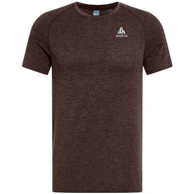 Odlo Laufshirt Herren Kurzarm Essential Seamless I Sport Shirt Männer I Sport Oberteil I Fitness Shirt Odlo Laufshirt Herren Kurzarm Essential Seamless I Sport Shirt Männer I Sport Oberteil I Fitness Shirt