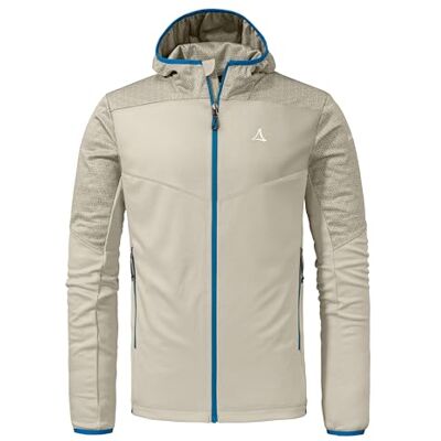 Schöffel Herren Fleece Hoody Svardalen M, schnell trocknende Fleecejacke mit Kapuze, funktionaler Outdoor Hoody, mit Reißverschluss-Taschen und elastischem Saum, gray violet, 54 Schöffel Herren Fleece Hoody Svardalen M, schnell trocknende Fleecejacke mit Kapuze, funktionaler Outdoor Hoody, mit Reißverschluss-Taschen und elastischem Saum, gray violet, 54