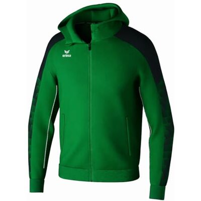 Erima Kinder EVO STAR Trainingsjacke mit Kapuze Smaragd/Pine Grove 152 Erima Kinder EVO STAR Trainingsjacke mit Kapuze Smaragd/Pine Grove 152