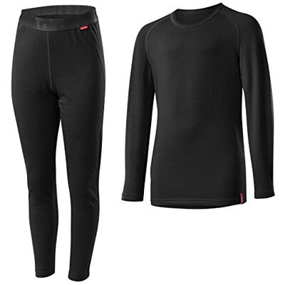 Löffler Kinder Set lang Transtex Warm, schwarz, 116, 10758 Löffler Kinder Set lang Transtex Warm, schwarz, 116, 10758