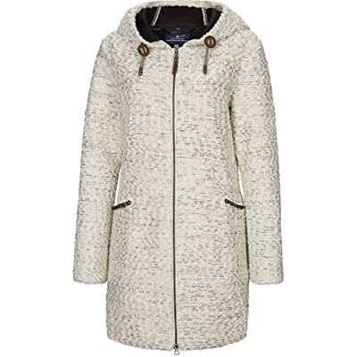 G.I.G.A. DX Damen Roshana Strickparka Strickmantel Parka In Strickoptik Mit Kapuze, Off White, 44 EU G.I.G.A. DX Damen Roshana Strickparka Strickmantel Parka In Strickoptik Mit Kapuze, Off White, 44 EU
