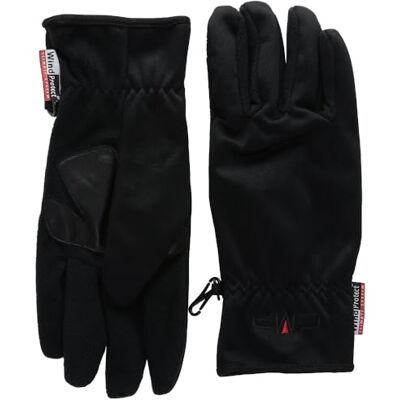 CMP Softshell-Handschuhe für Herren, Schwarz, L CMP Softshell-Handschuhe für Herren, Schwarz, L