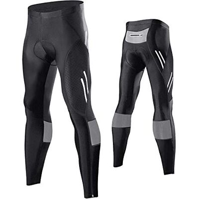 MEETWEE Herren Radlerhose Lange Fahrradhose, Kompression Radhose Leggings Radsport Hose für Männer Elastische Atmungsaktive 3D Schwamm Sitzpolster MEETWEE Herren Radlerhose Lange Fahrradhose, Kompression Radhose Leggings Radsport Hose für Männer Elastische Atmungsaktive 3D Schwamm Sitzpolster
