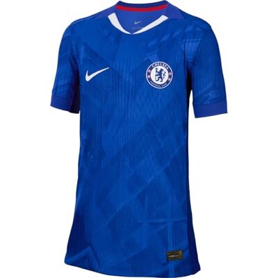 NIKE Unisex Kinder Fc Chelsea 2025/26 Match Home Authentic Dri-fit ADV Für Ältere Fußballtrikot, Rush Blue/Weiß/Speed Red/Weiß, 10-11 Jahre EU NIKE Unisex Kinder Fc Chelsea 2025/26 Match Home Authentic Dri-fit ADV Für Ältere Fußballtrikot, Rush Blue/Weiß/Speed Red/Weiß, 10-11 Jahre EU