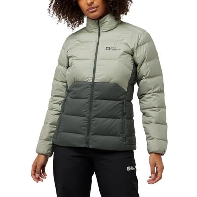 Jack Wolfskin Damen Ather Down Jkt W Daunenjacke, Slate Green, M EU Jack Wolfskin Damen Ather Down Jkt W Daunenjacke, Slate Green, M EU