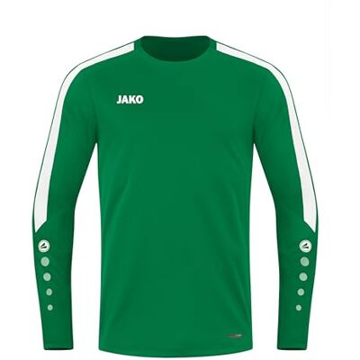 JAKO Herren Sweatshirt Power, Sportgrün, L JAKO Herren Sweatshirt Power, Sportgrün, L