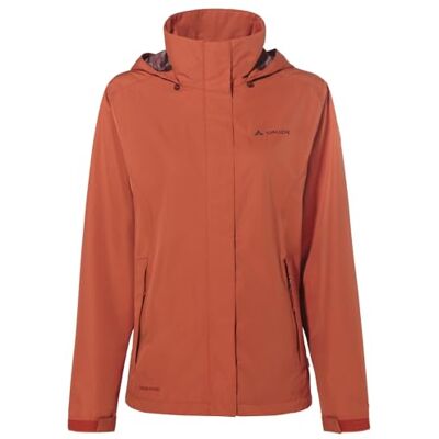 VAUDE Escape Light Regenjacke Damen – wasserdicht, atmungsaktiv und winddicht mit 2-Lagen-Membran, verstaubare Kapuze, 420g leicht, buckeye,36 VAUDE Escape Light Regenjacke Damen – wasserdicht, atmungsaktiv und winddicht mit 2-Lagen-Membran, verstaubare Kapuze, 420g leicht, buckeye,36