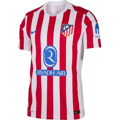 NIKE Atlético Madrid 2025/26 Match Home Authentic Dri-Fit ADV Fußballtrikot Für Herren, Sport Red/Weiß/Hyper Royal, HJ4541-614, XL NIKE Atlético Madrid 2025/26 Match Home Authentic Dri-Fit ADV Fußballtrikot Für Herren, Sport Red/Weiß/Hyper Royal, HJ4541-614, XL