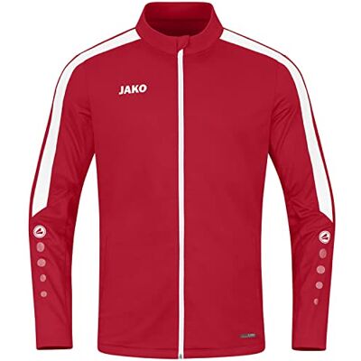 JAKO Damen Polyesterjacke Power, Rot, 42 JAKO Damen Polyesterjacke Power, Rot, 42