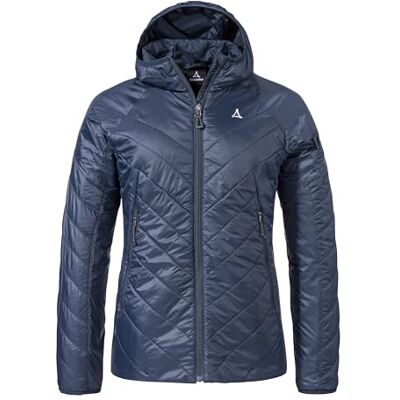 Schöffel Damen Ins Jacket Style Cascata WMS, leichte Steppjacke, Outdoorjacke mit nachhaltiger PrimaLoft Black Eco Wattierung, wasserabweisende Windjacke, navy blazer, 44 Schöffel Damen Ins Jacket Style Cascata WMS, leichte Steppjacke, Outdoorjacke mit nachhaltiger PrimaLoft Black Eco Wattierung, wasserabweisende Windjacke, navy blazer, 44