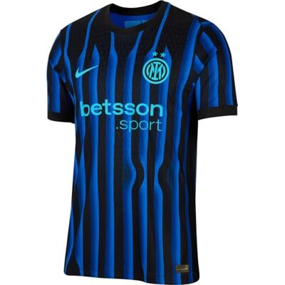 NIKE Inter Mailand 2025/26 Match Home Authentic Dri-Fit ADV Fußballtrikot Für Herren, Lyon Blue/Schwarz/Chlorine Blue, HJ4545-439, XL NIKE Inter Mailand 2025/26 Match Home Authentic Dri-Fit ADV Fußballtrikot Für Herren, Lyon Blue/Schwarz/Chlorine Blue, HJ4545-439, XL