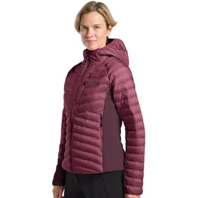 Jack Wolfskin Damen Routeburn Pro Ins Jkt W, Raisin, M EU Jack Wolfskin Damen Routeburn Pro Ins Jkt W, Raisin, M EU