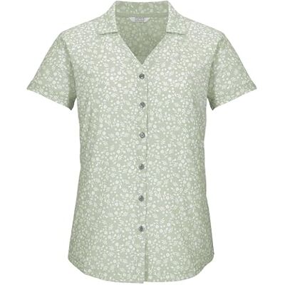 Killtec Damen Funktionsbluse/Bluse Kurzarm KOS 86 WMN WVN SHRT, helles Salbei, 44, 43773-000 Killtec Damen Funktionsbluse/Bluse Kurzarm KOS 86 WMN WVN SHRT, helles Salbei, 44, 43773-000