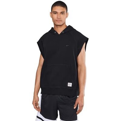 NIKE N.A.C. Dri-Fit Fleece-Trainingshoodie Ohne Ärmel Für Herren, Black/Black, IF2795-010, L NIKE N.A.C. Dri-Fit Fleece-Trainingshoodie Ohne Ärmel Für Herren, Black/Black, IF2795-010, L