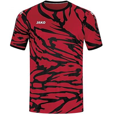 JAKO Kinder Trikot Animal (Kurzarm), Sportrot/Schwarz, 164 JAKO Kinder Trikot Animal (Kurzarm), Sportrot/Schwarz, 164