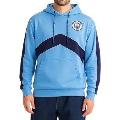 Icon Sports Herren Offizieller Manchester City Fc Pullover Hoodie – Unisex Erwachsene F.C. Kapuzenpullover, Teamfarbe, M Icon Sports Herren Offizieller Manchester City Fc Pullover Hoodie – Unisex Erwachsene F.C. Kapuzenpullover, Teamfarbe, M