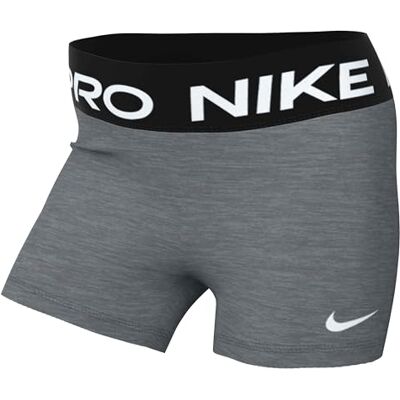 NIKE Pro Bike Shorts (Ca. 7,5 cm) Mit Mittelhohem Bund Für Damen, Smoke Grey/Htr/Black/White, IQ1037-084, 2XS NIKE Pro Bike Shorts (Ca. 7,5 cm) Mit Mittelhohem Bund Für Damen, Smoke Grey/Htr/Black/White, IQ1037-084, 2XS