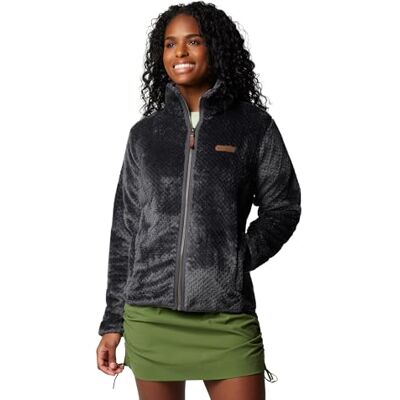 Columbia Damen Fire Side Ii Sherpa Fz Fleecejacke, Grau (Shark), XL Columbia Damen Fire Side Ii Sherpa Fz Fleecejacke, Grau (Shark), XL