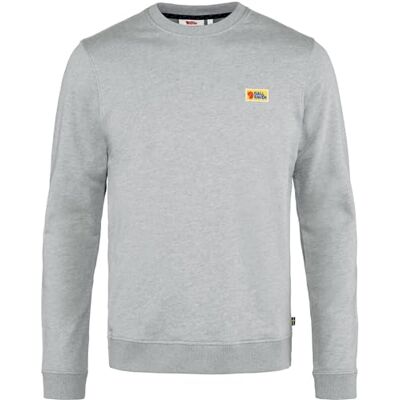 Fjällräven Herren Vardag Sweatshirt, Grey/Melange, S Fjällräven Herren Vardag Sweatshirt, Grey/Melange, S