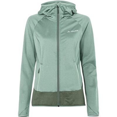 VAUDE Fleecejacke Damen Tekoa Fleece Jacket II, funktionelle Fleece-Übergangsjacke mit Kapuze, warme Zwischenjacke zum Wandern mit Stretch-Anteil VAUDE Fleecejacke Damen Tekoa Fleece Jacket II, funktionelle Fleece-Übergangsjacke mit Kapuze, warme Zwischenjacke zum Wandern mit Stretch-Anteil