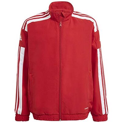 Adidas Unisex Kinder Squadra 21 Presentation Jacket, Team Power Red / White, 15-16 Years Adidas Unisex Kinder Squadra 21 Presentation Jacket, Team Power Red / White, 15-16 Years
