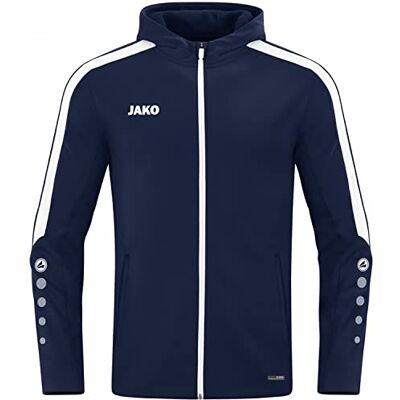 JAKO Kinder Kapuzenjacke Power, Marine, 140 JAKO Kinder Kapuzenjacke Power, Marine, 140