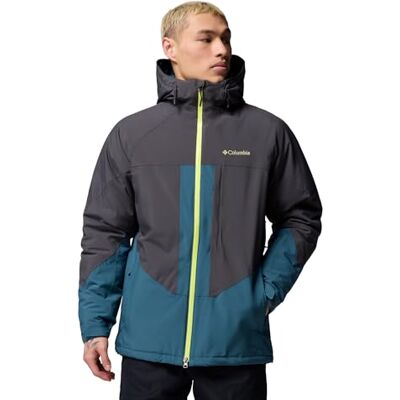 Columbia Herren Powder Prime™ Jacket Skijacke, Everblue, Shark, M EU Columbia Herren Powder Prime™ Jacket Skijacke, Everblue, Shark, M EU