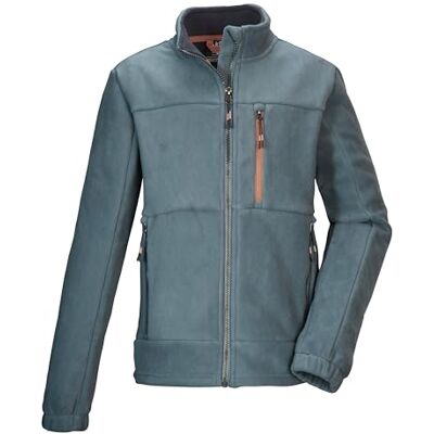Killtec Jungen Fleecejacke mit Stehkragen KOW 225 BYS FLC JCKT, rauchblau, 164, 43511-000 Killtec Jungen Fleecejacke mit Stehkragen KOW 225 BYS FLC JCKT, rauchblau, 164, 43511-000