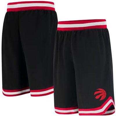 Ultra Game Active Knit Trainingsshorts NBA Herren Woven Team Logo Poly Mesh Basketball Shorts, Schwarz, Large Ultra Game Active Knit Trainingsshorts NBA Herren Woven Team Logo Poly Mesh Basketball Shorts, Schwarz, Large