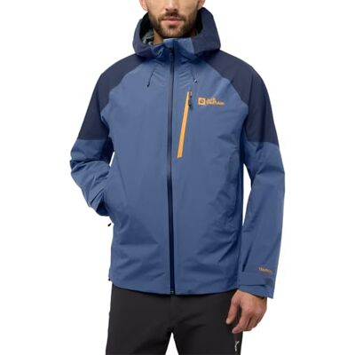 Jack Wolfskin Herren Eagle Peak 2l Jkt M, Nature Blue, S EU Jack Wolfskin Herren Eagle Peak 2l Jkt M, Nature Blue, S EU
