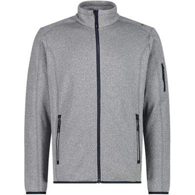 CMP Herren Giacca In Da Uomo Knit-Tech Jacke Für, Glacier-Cemento, XXL EU CMP Herren Giacca In Da Uomo Knit-Tech Jacke Für, Glacier-Cemento, XXL EU
