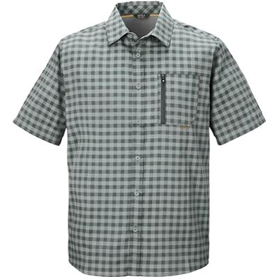 Killtec Herren Funktionshemd/Hemd Kurzarm/Outdoorhemd KOS 44 MN WVN SHRT, dunkelgrün, XL, 42790-000 Killtec Herren Funktionshemd/Hemd Kurzarm/Outdoorhemd KOS 44 MN WVN SHRT, dunkelgrün, XL, 42790-000