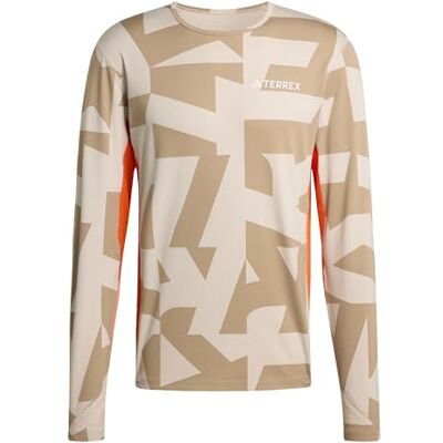 Adidas Men's Multi Synthetic Base Layer Long Sleeve, Wonder Alumina/Blanch Cargo, L Adidas Men's Multi Synthetic Base Layer Long Sleeve, Wonder Alumina/Blanch Cargo, L