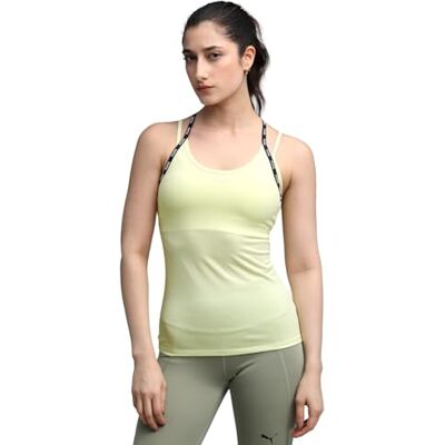 Puma Unisex W Strong Tanks, Gold Moon, L EU Puma Unisex W Strong Tanks, Gold Moon, L EU