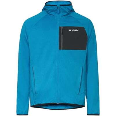 VAUDE Men's Tekoa Fleece Jacket II, funktionelle, sehr bequeme Fleece Jacke, Passform: Slim fit, active blue, S VAUDE Men's Tekoa Fleece Jacket II, funktionelle, sehr bequeme Fleece Jacke, Passform: Slim fit, active blue, S