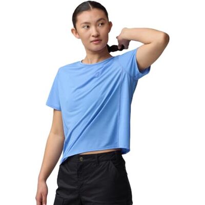 Fjällräven Damen T-Shirt Abisko Lite Ultramarine, L Fjällräven Damen T-Shirt Abisko Lite Ultramarine, L