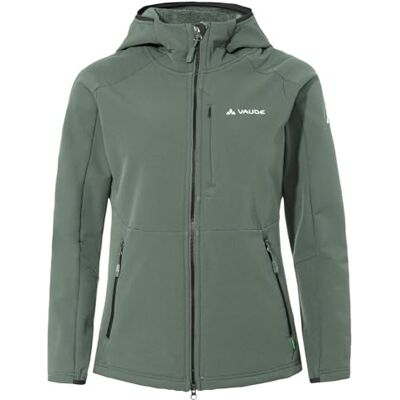 VAUDE Damen Fleece Jacke Elope Stormfleece Hoody, warm, elastisch und hoch atmungsaktiv, wind- und wasserabweisend, Passform: Slim fit, agave, 38 VAUDE Damen Fleece Jacke Elope Stormfleece Hoody, warm, elastisch und hoch atmungsaktiv, wind- und wasserabweisend, Passform: Slim fit, agave, 38